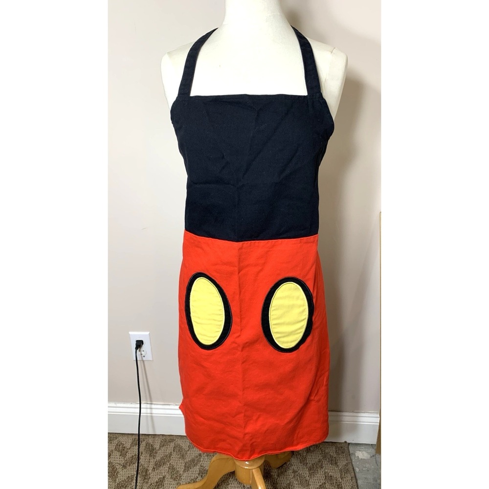 Disney Parks Apron Mickey Mouse Pants Dad Humor Gift Grill 100% Cotton